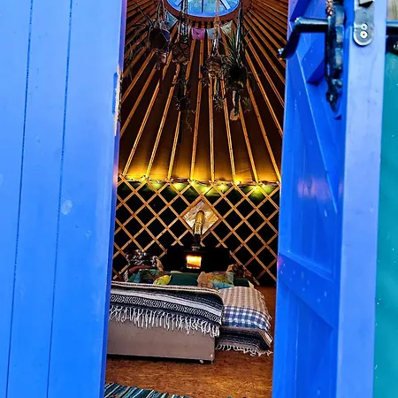 A Magical Cosy Garden Yurt Whiddy Island