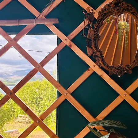 A Magical Cosy Garden Yurt Tranaha